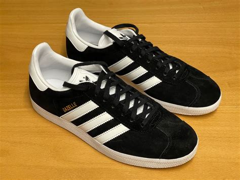 adidas gazelle schwarz getragen|adidas gazelle boots.